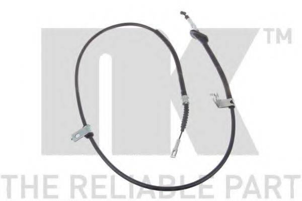 Трос, стоянкова гальмівна система