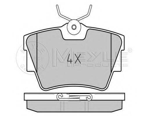 Комплект гальмівних колодок, дискове гальмо