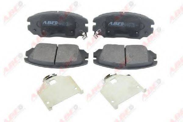 Комплект гальмівних колодок, дискове гальмо