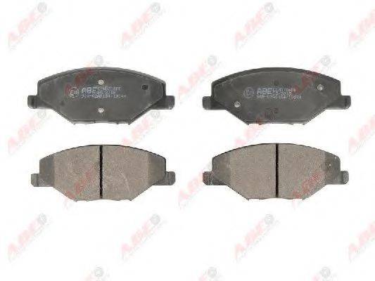 Комплект гальмівних колодок, дискове гальмо