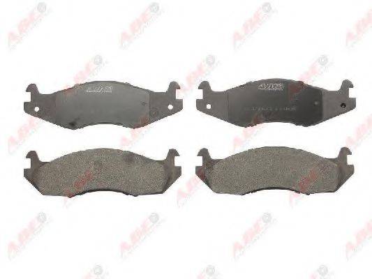 Комплект гальмівних колодок, дискове гальмо