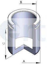 Поршень, корпус скоби гальма