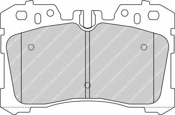 Комплект гальмівних колодок, дискове гальмо