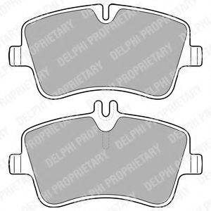 Комплект гальмівних колодок, дискове гальмо