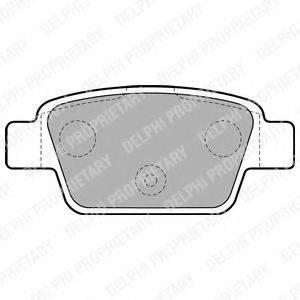 Комплект гальмівних колодок, дискове гальмо