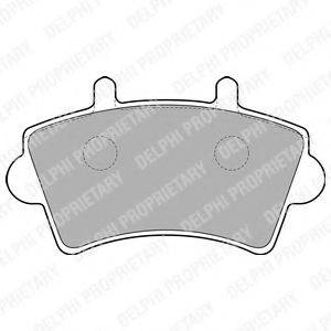 Комплект гальмівних колодок, дискове гальмо