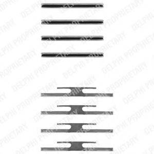 Комплектуючі, колодки дискового гальма