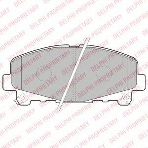 Комплект гальмівних колодок, дискове гальмо