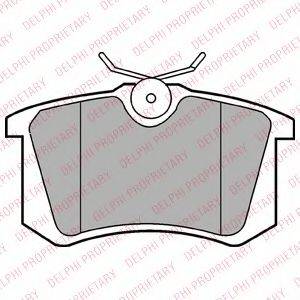 Комплект гальмівних колодок, дискове гальмо